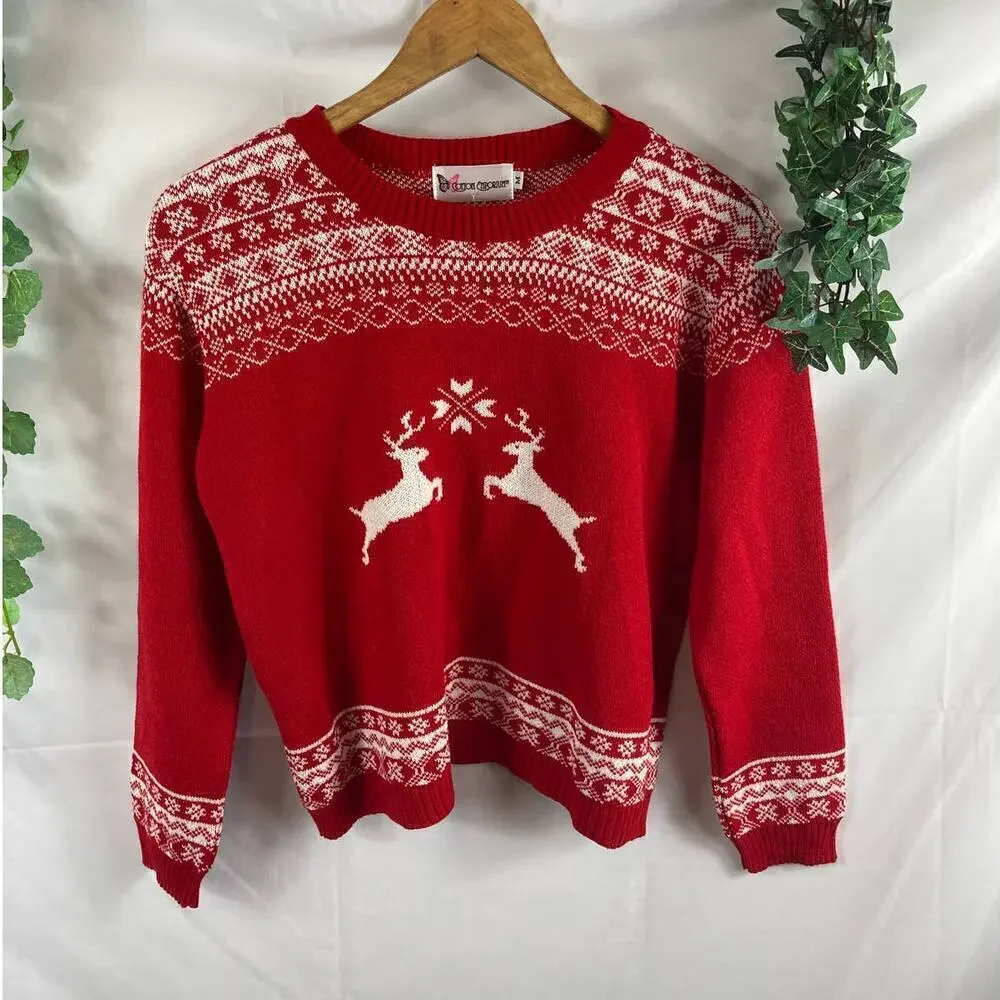 NWOT Cotton Emporium Holiday Sweater